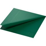 Duni Papierové servítky tmavo zelená 24x24cm, 3-vrstvové, 2000 kusov v kartóne