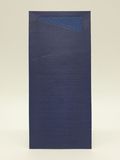 Obal na príbor Duni Sacchetto tmavo modrá s tmavo modrou servítkou 19x8,5cm, 100ks/ba