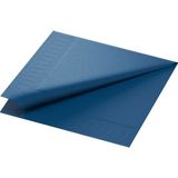 Duni Jednofarebné servítky 24 x 24 cm tmavo modrá, 2-vrstvové, 300 ks / ba