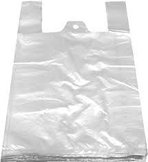 KT Mikroténová taška biela 30 + 18 x 55 cm, 12kg, 100 ks / ba
