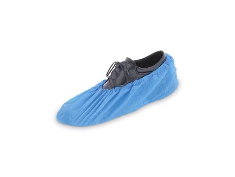 Návleky na topánky modré 40 x 14 cm (CPE) 100 ks / ba