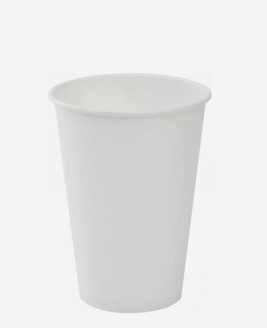 Papierový pohár biely 330ml, L pr. 80mm, 50ks/ba