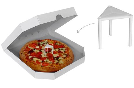 Plastový distančný stojanček do pizza krabíc 3cm, 100ks/ba
