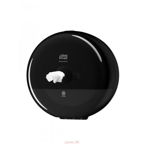 Tork SmartOne Mini zásobník na toaletný papier čierny 219 x 218 x 155 mm