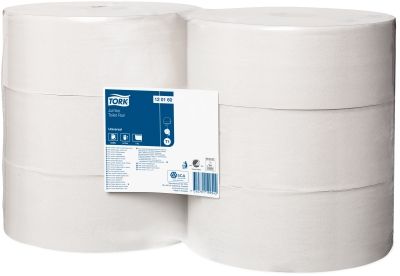 Tork Jumbo toaletný papier iniversal (prírodná ) 1-vrstv. dĺžka kotúča - 480 m priemer kotúča - 26 cm, 6 ks/ krt