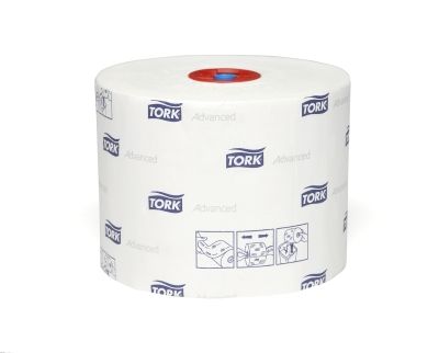 Tork mid-size toaletný papier recykel / biela počet vrstiev - 1 šírka - 9,9 cm dĺžka kotúča - 135 m, 27ks/krt