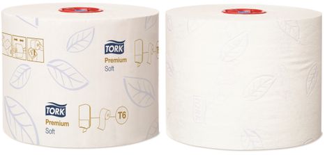 Tork Toaletný papier premium 2-vrstvový , 100m , Systém T6 , 27ks/krt