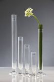 Váza sklenená , výška 18,5 cm