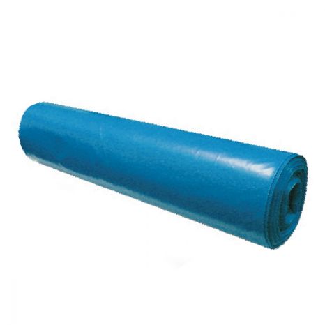 Vrecia na odpadky modre LDPE 90 x 110 cm, 140l, 25 ks / rl