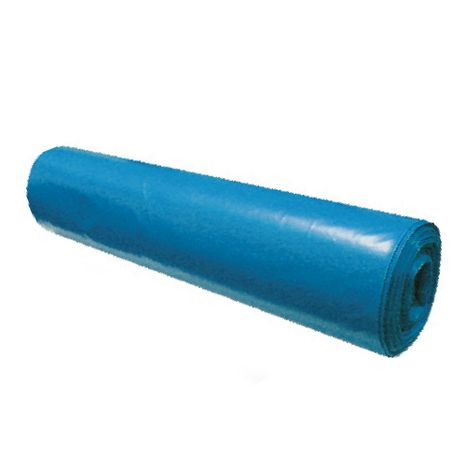 Vrecia na odpadky modré LDPE 65+55+135cm, 10ks/rl